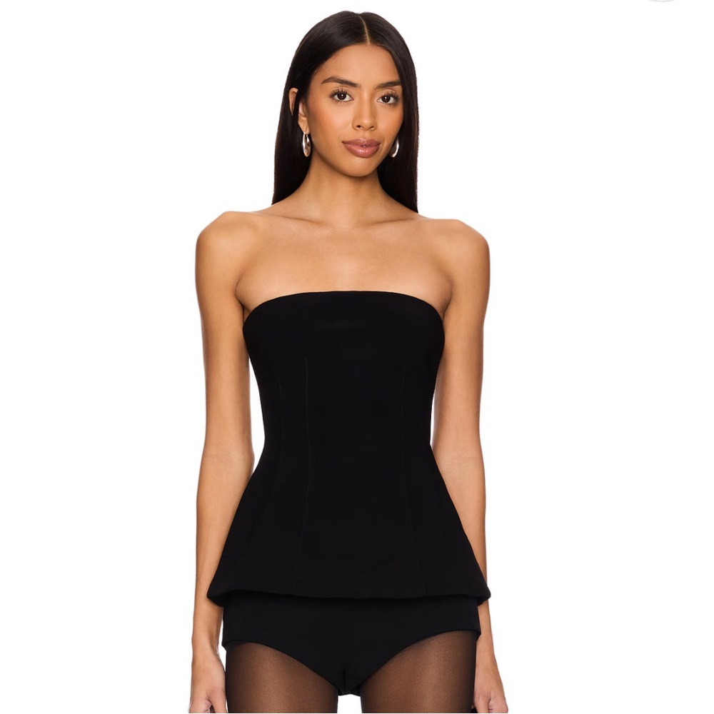 NWOT Nookie Caroline Strapless Top - Black (xs)
